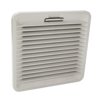Finder Synthetic Fibre Filter Fan Plastic Frame for 125 x 125 mm Fans, 155 x 155 x 22.6 mm, Automatic, 7F.02.0.000.2000