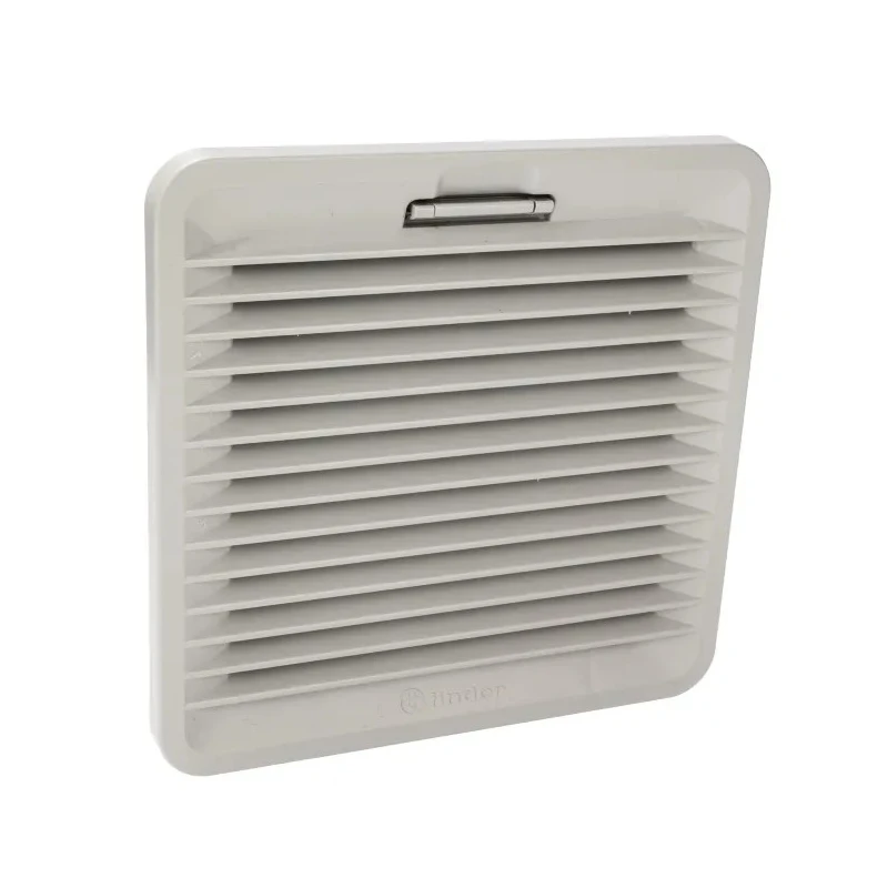 Finder Synthetic Fibre Filter Fan Plastic Frame for 125 x 125 mm Fans, 155 x 155 x 22.6 mm, Automatic, 7F.02.0.000.2000