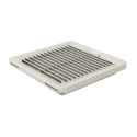 Finder Synthetic Fibre Filter Fan Plastic Frame for 125 x 125 mm Fans, 155 x 155 x 22.6 mm, Automatic, 7F.02.0.000.2000