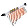 CK Cable Rod Kit 10 × Fibreglass Composite Rods 33 cm, Adapter, Cable Hook, Flexi Lead, Cable Fishing T5411