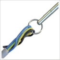 CK Cable Rod Kit 10 × Fibreglass Composite Rods 33 cm, Adapter, Cable Hook, Flexi Lead, Cable Fishing T5411