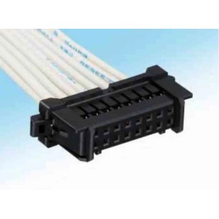 Hirose Female Crimp Connector Housing, 2 mm Pitch, 6 Way, 2 Row, Straight DF51