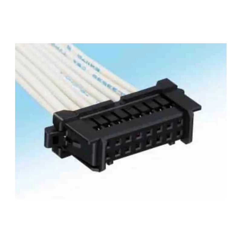 Hirose Female Crimp Connector Housing, 2 mm Pitch, 6 Way, 2 Row, Straight DF51