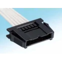 Hirose Male Connector Housing 2 mm Pitch 3 Way 1 Row Straight DF51