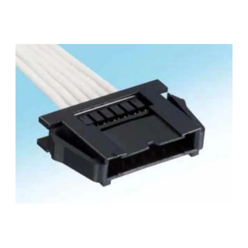 Hirose Male Connector Housing 2 mm Pitch 3 Way 1 Row Straight DF51