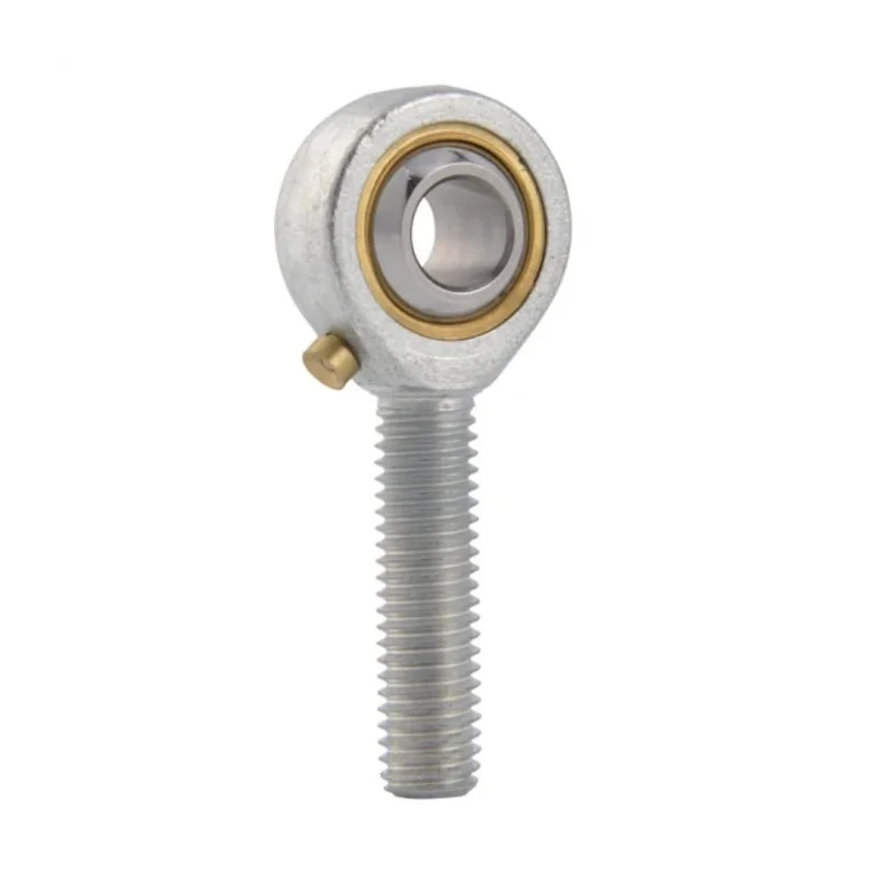 LDK M12 Male Carbon Steel Rod End, 12mm Bore, Metric Thread, Left Hand, POS 12L