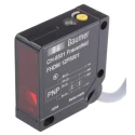 Baumer Diffuse Photoelectric Sensor Block Sensor 15 mm to 300 mm, PNP, IO-Link, 30V DC, LED, IP67 FHDM 12P5001