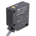 Baumer Diffuse Photoelectric Sensor Block Sensor 15 mm to 300 mm, PNP, IO-Link, 30V DC, LED, IP67 FHDM 12P5001