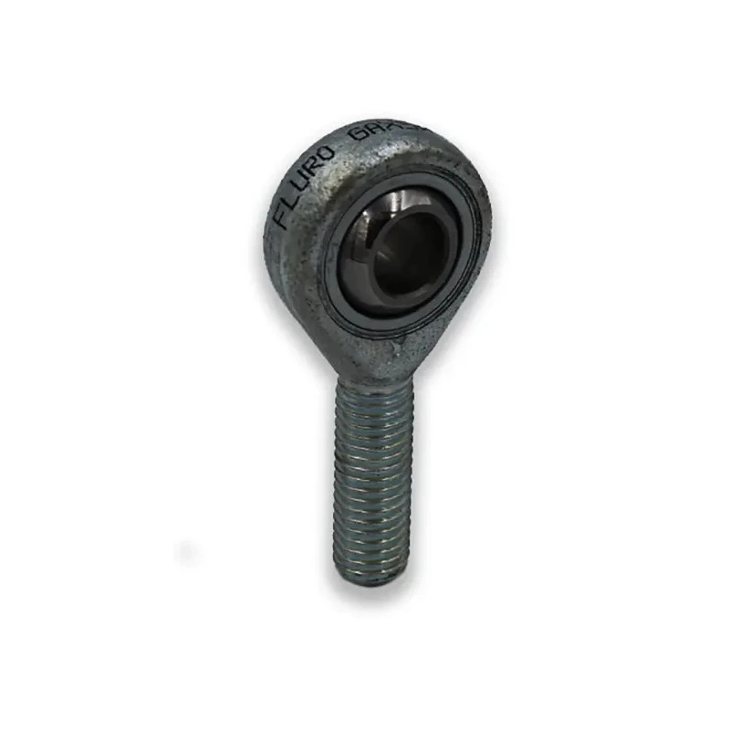 Fluro M22 x 1.5 Male Galvanised Steel Rod End, 22mm Bore, Left Hand Thread, Galvanised Steel GALXSW22