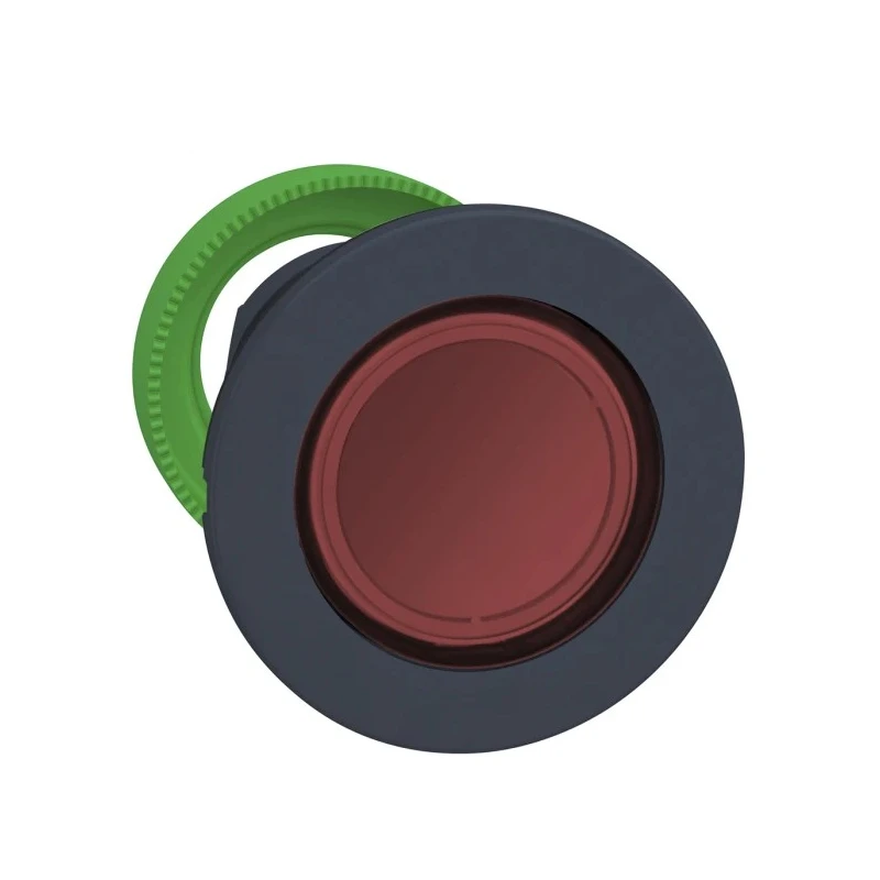 Schneider Electric Harmony XB5 Red Maintained Push Button Head, 30 mm Cutout, IP66, IP67, IP69K ZB5FH043