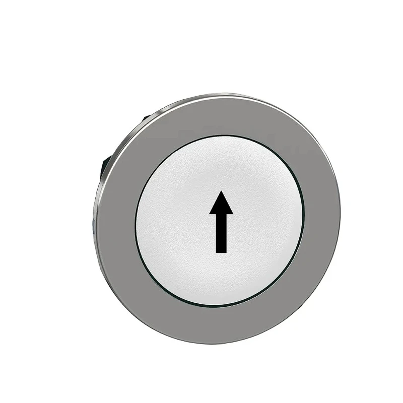 Schneider Electric Harmony XB4 Series White Momentary Push Button Head, 30 mm Cutout, IP69K, IP67, IP66 ZB4FA334