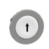 Schneider Electric Harmony XB4 Series White Momentary Push Button Head, 30 mm Cutout, IP69K, IP67, IP66 ZB4FA334