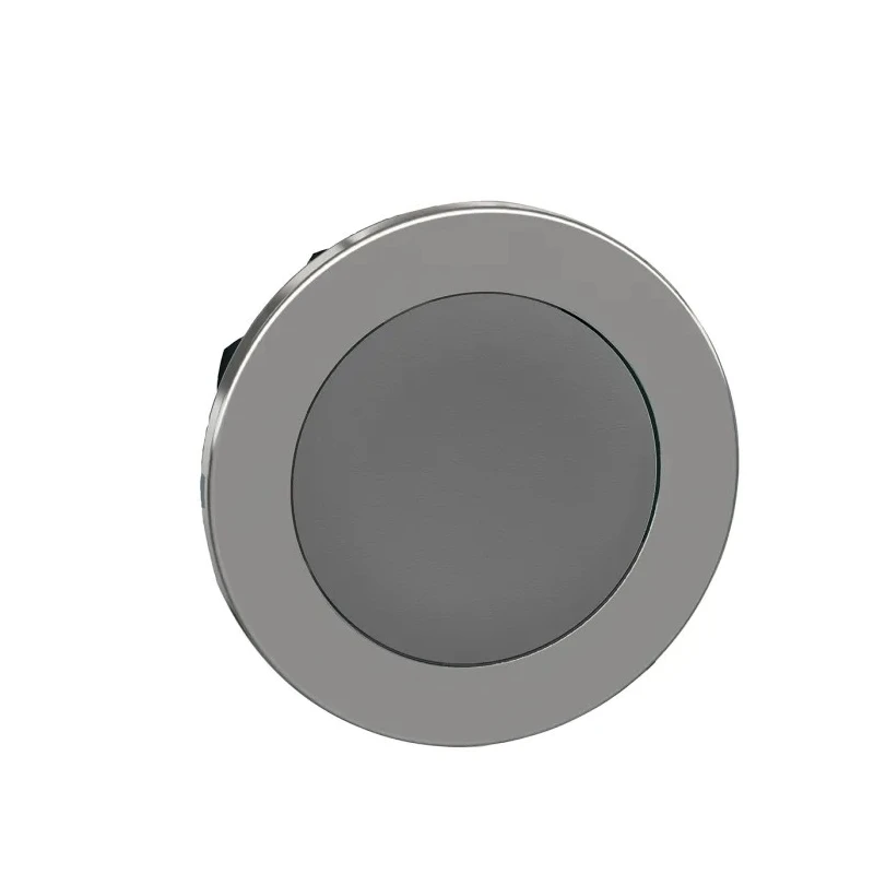 Schneider Electric Harmony XB4 Series Grey Momentary Push Button Head, 30 mm Cutout, Metal, IP69K/IP67/IP66 ZB4FA8
