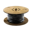 RS PRO H07V-R Series Black Hook Up Wire, 7 x 2.52 mm Strands, 750V AC, 50m, Polyvinyl Chloride 185-3932