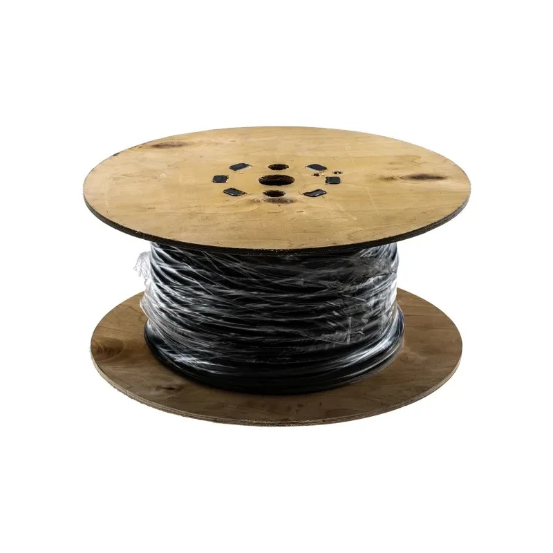 RS PRO H07V-R Series Black Hook Up Wire, 7 x 2.52 mm Strands, 750V AC, 50m, Polyvinyl Chloride 185-3932