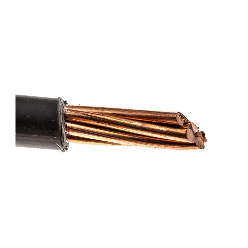 RS PRO H07V-R Series Black Hook Up Wire, 7 x 2.52 mm Strands, 750V AC, 50m, Polyvinyl Chloride 185-3932