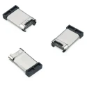 Wurth Elektronik USB Type C Straight Surface Male Connector, USB 3.1, 1 Port, 5A, 100V, Solder Termination 632712000112