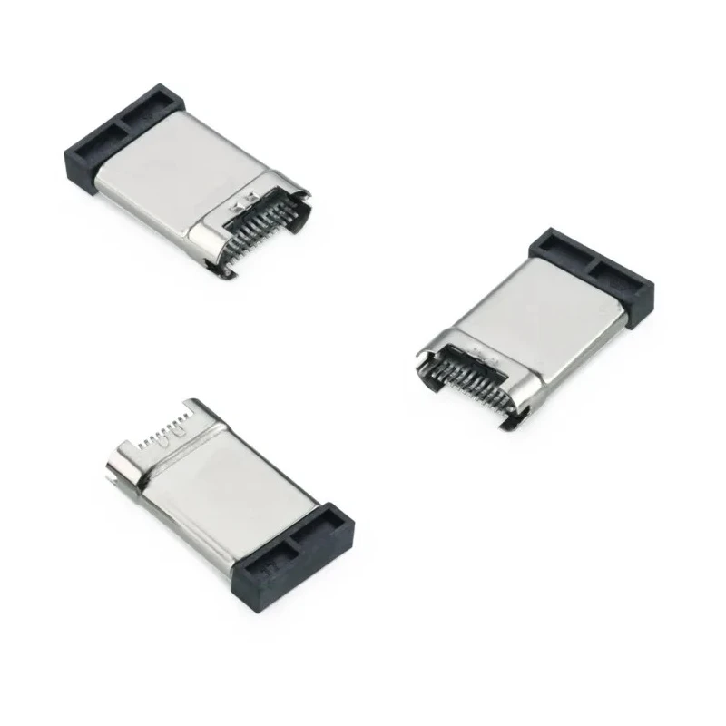 Wurth Elektronik USB Type C Straight Surface Male Connector, USB 3.1, 1 Port, 5A, 100V, Solder Termination 632712000112