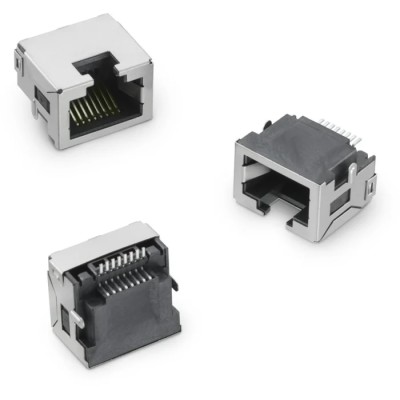 Wurth Elektronik WR-MJ Series RJ45 Connector , Nickel Plated Brass Shield, Horizontal, 1 Port, 8 Way