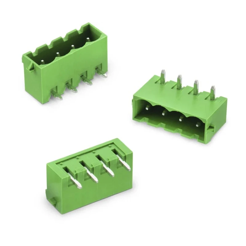 Wurth Elektronik WR-TBL Series Pluggable Terminal Block 4-Contact 5.08mm Pitch Through Hole Solder Green 691305540004