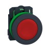 Schneider Electric XB5 Series Push Button Switch, Spring Return, Panel Mount, 30 mm Cutout, SPST, Red LED, IP69 XB5FA42