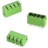 Wurth Elektronik WR-TBL Series Pluggable Terminal Block, 6 Contacts, 5.08 mm Pitch, 1 Row, Vertical, Green, 691305530006