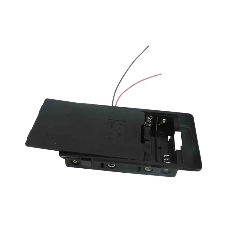 RS PRO AA Battery Holder Coil Spring 185-4745, 6 Cell, Polypropylene, Lead Wire, 114.5mm