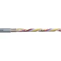 Igus chainflex CF240.PUR Data Cable, 4 Cores, 0.34mm², 22 AWG, Screened, Grey Polyurethane Sheath, 25m CF240.PUR.03.04