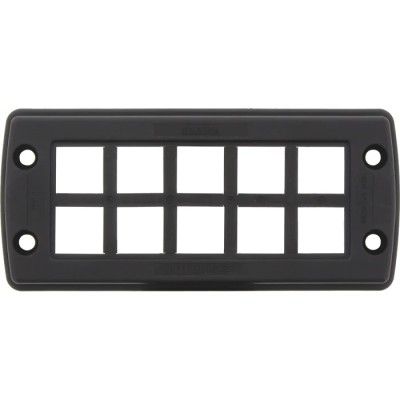RS PRO Cable Gland Kit Black RAL 9005, 5 Pieces, Frame & Adjustable Inlays, IP66 185-6071