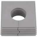 RS PRO Black RAL 9005 Series 10 Cable Gland Kit, 1 x Seal, Halogen-Free, Strain Relief, RoHS, UL, 185-6093