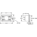 Curtis Hour Meter, 6-Digit LCD, Panel Mount, 60V AC, Electrical Reset, Model 701RR002N-1248D2060A