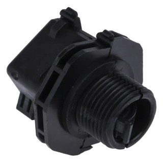 RS PRO Black RAL 9005 Series 10 Cable Gland Kit M20, Polyamide, 10 Pieces 185-6101