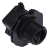 RS PRO Black RAL 9005 Series 10 Cable Gland Kit M20, Polyamide, 10 Pieces 185-6101
