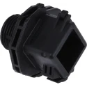 RS PRO Black RAL 9005 Series 10 Cable Gland Kit M20, Polyamide, 10 Pieces 185-6101