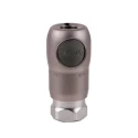 Staubli ? Fluid Connectors Stainless Steel Safety Quick Connect Coupling, 1/2 in Female G, 16 bar RSI06.1103