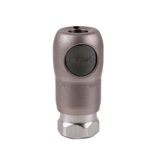 Staubli ? Fluid Connectors Stainless Steel Safety Quick Connect Coupling, 1/2 in Female G, 16 bar RSI06.1103
