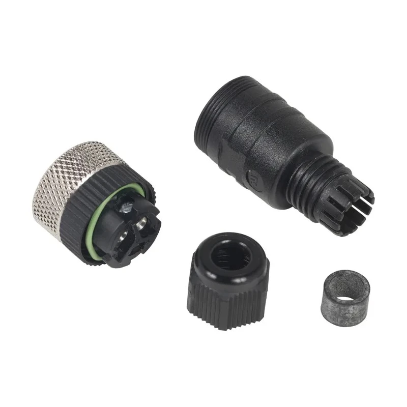 Telemecanique Sensors Circular Connector, 3 Contacts, Cable Socket, Female, IP67, Plastic Housing, 250V AC, XZCC20FDM30B