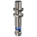 Telemecanique Sensors Inductive Proximity Sensor Threaded Barrel M12 x 1, PNP Output, 36V, 4mm Detection, Brass, XS112B3PBM12