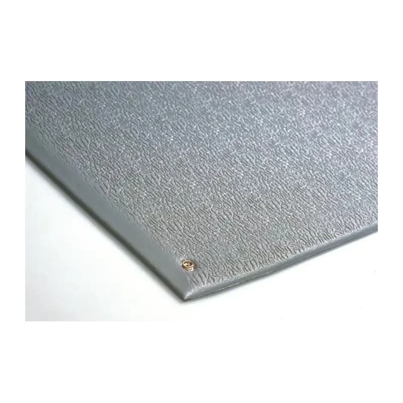 Coba Europe Grey ESD-Safe Floor Mat, Polyvinyl Chloride, Pebbled, 1.5m x 900mm x 9mm, AS060002