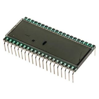 RS PRO PHT Series LCD Monochrome Display, 7 Segment, Black on Grey, LED Backlight, 1 x 3-1/2, 185-8535
