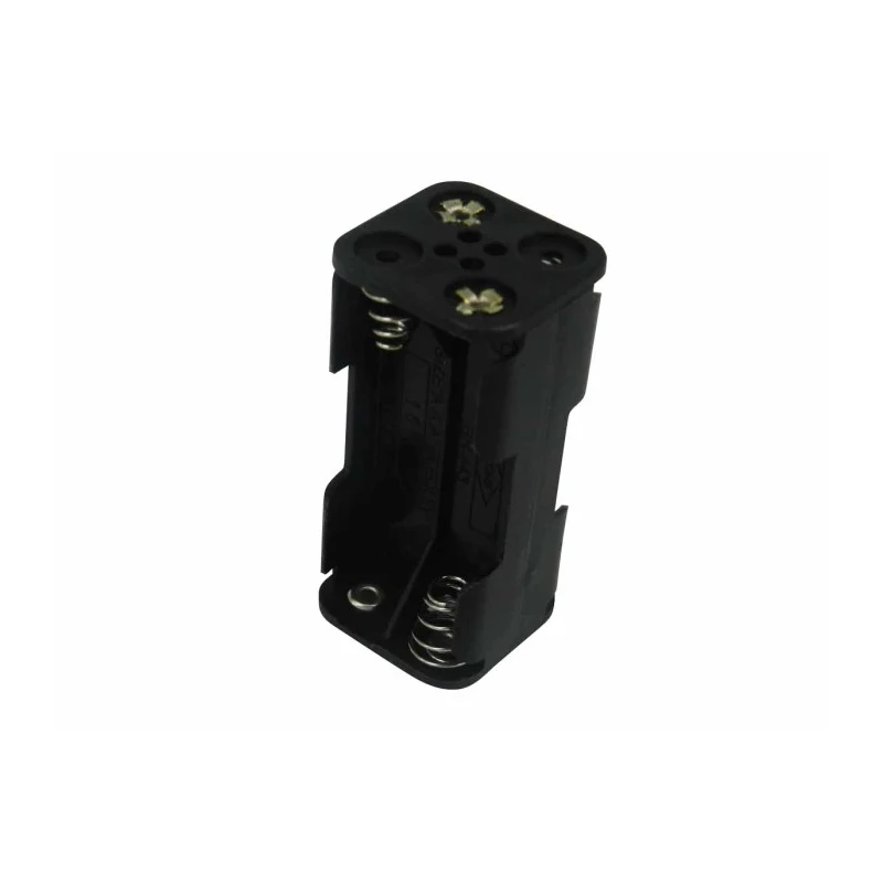 RS PRO AAA Battery Holder, 4 Cell, Solder Tag, Snap-in, Polypropylene, 53 x 24.5 x 24.5 mm, 185-4766