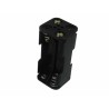 RS PRO AAA Battery Holder, 4 Cell, Solder Tag, Snap-in, Polypropylene, 53 x 24.5 x 24.5 mm, 185-4766