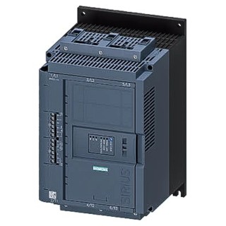 Siemens 3RW52 Soft Starter 3RW5227-1AC04, 480V AC, 90 kW, 3 Phase, Screw Mount, IP00
