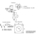 Delta-Mobrey Top Mount Liquid Level Switch, Aluminium Bronze, Zone 1 ATEX, S01DB/F21/1