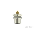TE Connectivity Circular Connector, 12 Contacts, Socket, Female, M12, IP67, Front Mount, Angled, 1.5A, 30V T4133012121-000