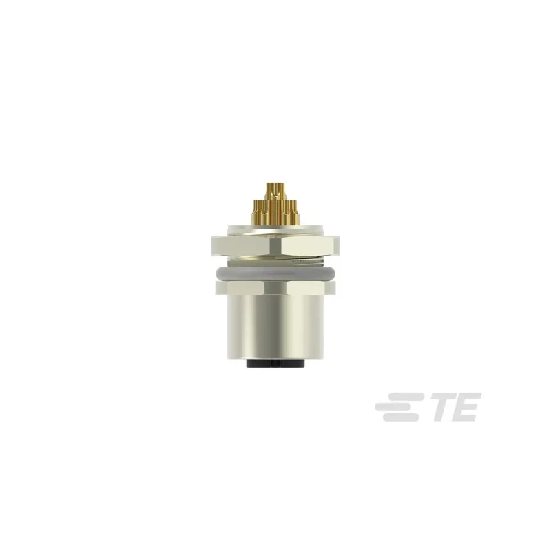 TE Connectivity Circular Connector, 12 Contacts, Socket, Female, M12, IP67, Front Mount, Angled, 1.5A, 30V T4133012121-000