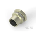 TE Connectivity Circular Connector, 8 Contacts, Female Socket, M12, Angled, Front Mount, IP67, Nylon Body T4133012081-000