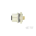 TE Connectivity Circular Connector, 8 Contacts, Female Socket, M12, Angled, Front Mount, IP67, Nylon Body T4133012081-000