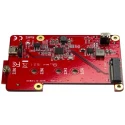 StarTech.com M2 mSATA to USB 2.0 Converter , 88 mm x 56 mm x 1.1 cm, Supports M.2 NGFF SATA SSD, Raspberry Pi PIB2M21