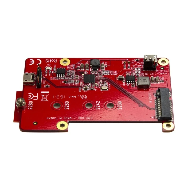 StarTech.com M2 mSATA to USB 2.0 Converter , 88 mm x 56 mm x 1.1 cm, Supports M.2 NGFF SATA SSD, Raspberry Pi PIB2M21